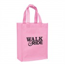 Breast Cancer Awareness Pink Laminated Tote - Screen Print