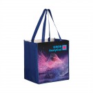 OPP Laminated Non-Woven Grocery Tote Bags - Dye Sublimation