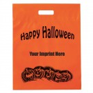 Halloween Plastic Die Cut/Orange - Pumpkin Row - Flexo Ink