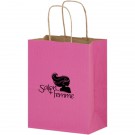 Breast Cancer Awareness Pink Matte Shopper Bag - Foil Stamp