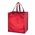 Metallic Gloss Smooth Designer Grocery Totes - Screen Print