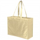 Metallic Gloss Patterned Designer Tote Bags - Screen Print