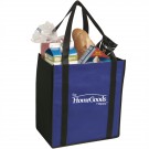 Non-woven two-tone grocery tote