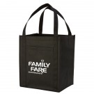 Large Non-Woven Grocery Tote w/ Pocket