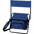 Folding Insulated 12-Can Cooler Chair