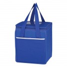 Non-Woven Wave Design Kooler Lunch Bag