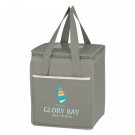 Non-Woven Wave Design Kooler Lunch Bag