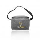 Heathered 6 Pack Insulated Cooler Lunch Bag