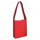 Non-Woven Messenger Tote Bag With Hook And Loop Closure