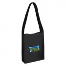 Non-Woven Messenger Tote Bag With Hook And Loop Closure