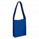 Non-Woven Messenger Tote Bag With Hook And Loop Closure