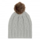 Cameron Cable Knit Pom Beanie