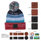 Aura Pom Beanie With Cuff