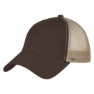 Washed Cotton Mesh Back Cap