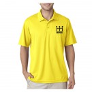 UltraClub® Men's Cool & Dry Mesh Pique Polo Shirt