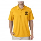 UltraClub® Men's Cool & Dry Mesh Pique Polo Shirt