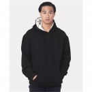 Bayside USA-Made Super Heavy Thermal Lined Hooded Sweatshirt