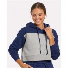 Boxercraft Women's Cropped Fleece Hooded Sweatshirt