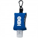 .5 oz Hand Sanitizer Gel in Neoprene Keychain Case