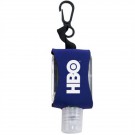 .5 oz Hand Sanitizer Gel in Neoprene Keychain Case