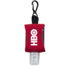 .5 oz Hand Sanitizer Gel in Neoprene Keychain Case