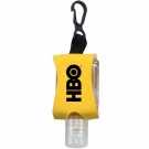 .5 oz Hand Sanitizer Gel in Neoprene Keychain Case