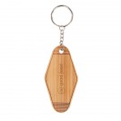 Bamboo Motel Style Keychain