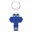 Clipster Buddy 3-In-1 Charging Cable Key Ring