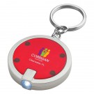 Round LED Key Chain