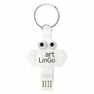 Clipster Buddy 3-In-1 Charging Cable Key Ring