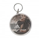 Clear Round Maze Puzzle Keychain