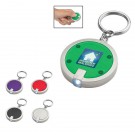 Round LED Key Chain