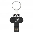 Clipster Buddy 3-In-1 Charging Cable Key Ring