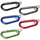 Aluminum Carabiner with Key Ring