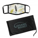 Dye Sublimated 3-Layer Mask & Mask Pouch With Antimicrobi...