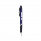 Bright Colors Rubber Grip Ballpoint Pen