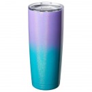 20 oz Iridescent Pipette Stainless Steel Tumber