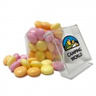 Cube Shaped Acrylic Container With Candy