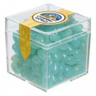 Cube Shaped Acrylic Container With Candy