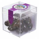 Cube Shaped Acrylic Container With Candy