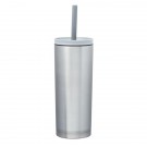 19 oz. Winslow Stainless Steel Mug with Straw