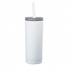 19 oz. Winslow Stainless Steel Mug with Straw