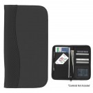 Microfiber Travel Wallet With Embossed PVC Trim