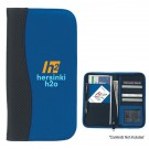 Microfiber Travel Wallet With Embossed PVC Trim