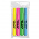 Brite Spots® Broadline Fluorescent Highlighter 4 Pack