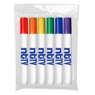 Broadline Washable Marker 6 Pack