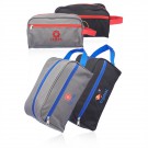 Travel Two Tone Toiletry Bag with Handle