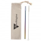 Park Avenue Stainless Straw Kit with Cotton Pouch