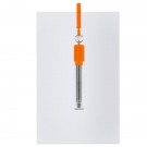 Greeting Card With Collapsible Stainless Steel Straw Kit