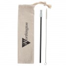 Park Avenue Stainless Straw Kit with Cotton Pouch